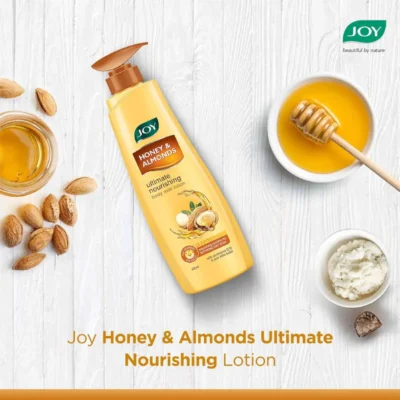 joy honey almonds body lotion