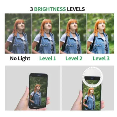 Shopsy Pocket Mini Selfie Ring Light