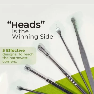 Shopsy Stainless Steel Ear Wax Removal Kit