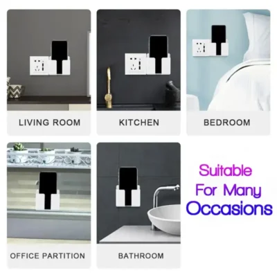 Shopsy Wall Mount Phone Holder