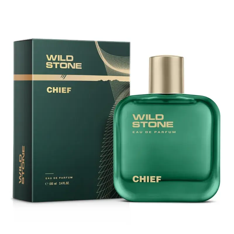 Wild Stone Chief Eau De Parfum for Men 100ml Long Lasting Aquatic Woody Perfume wild stone chief perfume