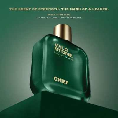 Wild Stone Chief Eau De Parfum for Men 100ml Long Lasting Aquatic Woody Perfume wild stone chief perfume