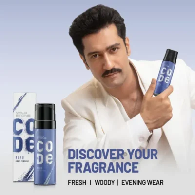 wild stone code bleu body perfume