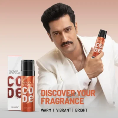 wild stone code copper body perfume
