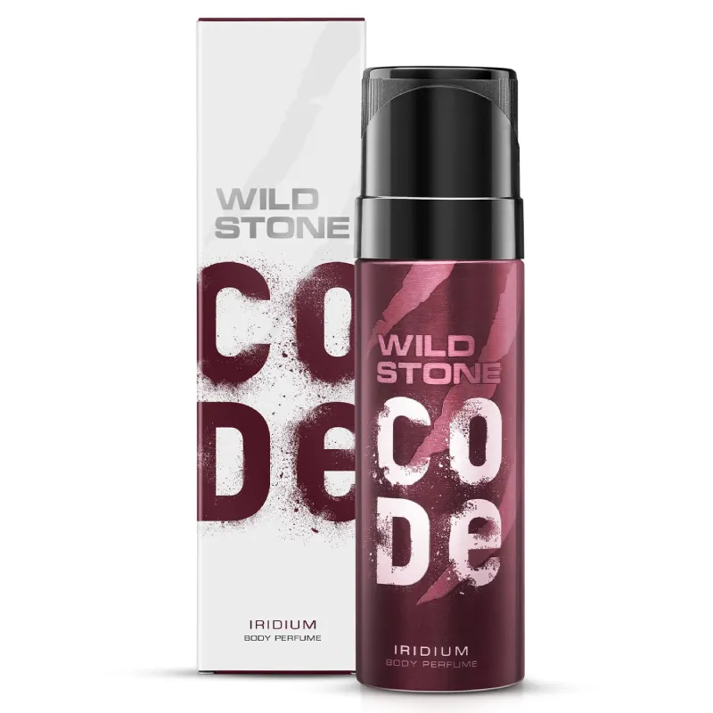 Wild Stone CODE Iridium Body Perfume 150ml No Gas Long Lasting Spray wild stone code iridium body perfume