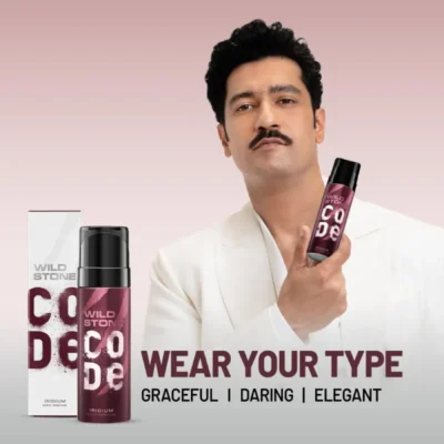 Wild Stone CODE Iridium Body Perfume 150ml No Gas Long Lasting Spray wild stone code iridium body perfume