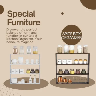 Shopsy kitchen wall shelf rack