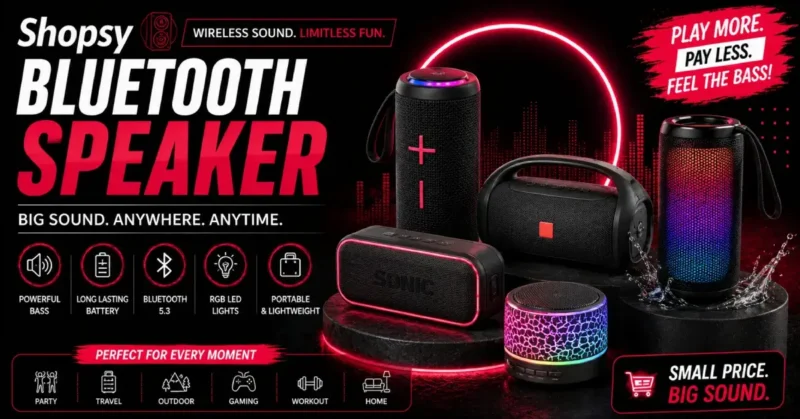 Shopsy Bluetooth Speaker