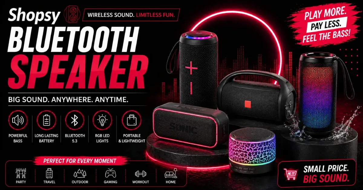 Shopsy Bluetooth Speaker