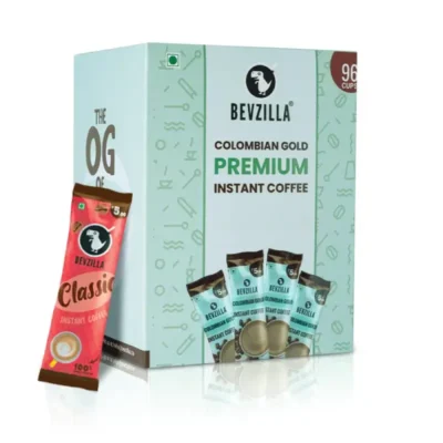 bevzilla colombian gold coffee sachets
