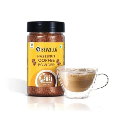 bevzilla hazelnut coffee powder