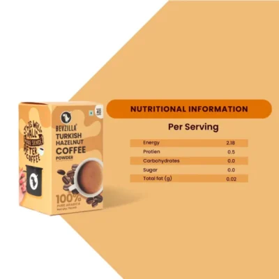 bevzilla hazelnut coffee powder