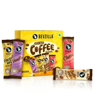 bevzilla mixed flavour coffee sachets