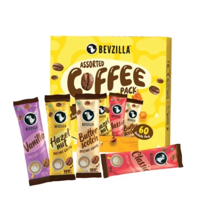 bevzilla mixed flavour coffee sachets