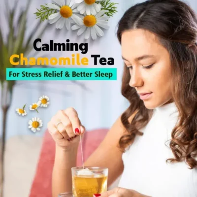 NutroVally Chamomile Tea Bags Combo for Relaxation & Better Sleep nutrovally chamomile tea