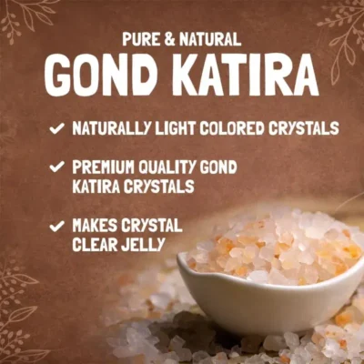 NutroVally Gond Katira 200g Pure Edible Gum Superfood nutrovally gond katira