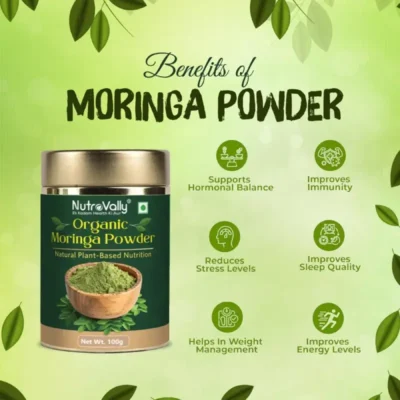 nutrovally organic moringa powder