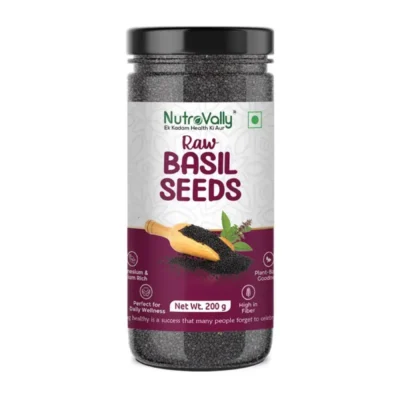 nutrovally raw basil seeds