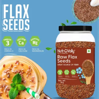 nutrovally raw flax seeds