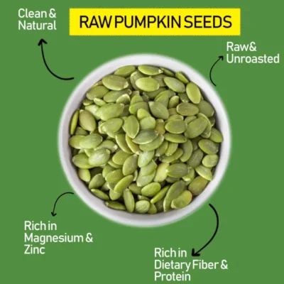 NutroVally Raw Pumpkin Seeds 200g Protein & Fiber Rich Superfood nutrovally raw pumpkin seeds