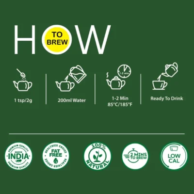 NutroVally Tulsi Green Tea Blend for Detox & Daily Wellness nutrovally tulsi green tea
