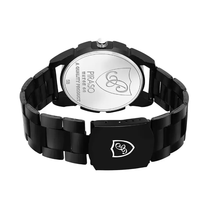PIRASO 2047 Turquoise Dial Black Chain Men’s Watch piraso 2047 turquoise dial black chain watch