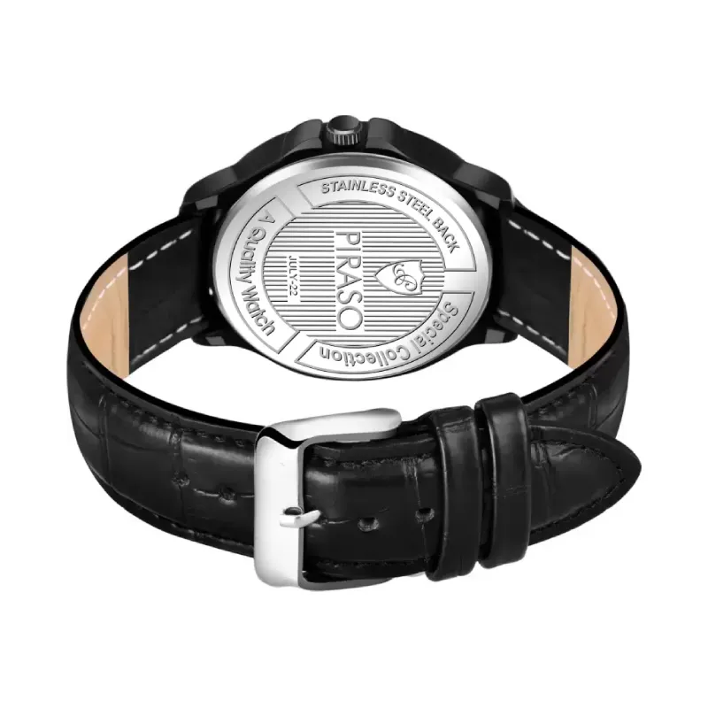 PIRASO 2047 Turquoise Dial Black Strap Men’s Watch piraso 2047 turquoise dial black strap watch