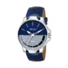 piraso 42-bl blue leather strap mens watch