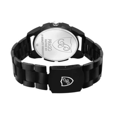 piraso d&d c19 black chain mens watch