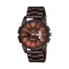 piraso d&d 12 brown chain mens watch