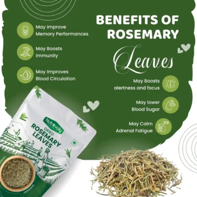 nutrovally premium rosemary leaves