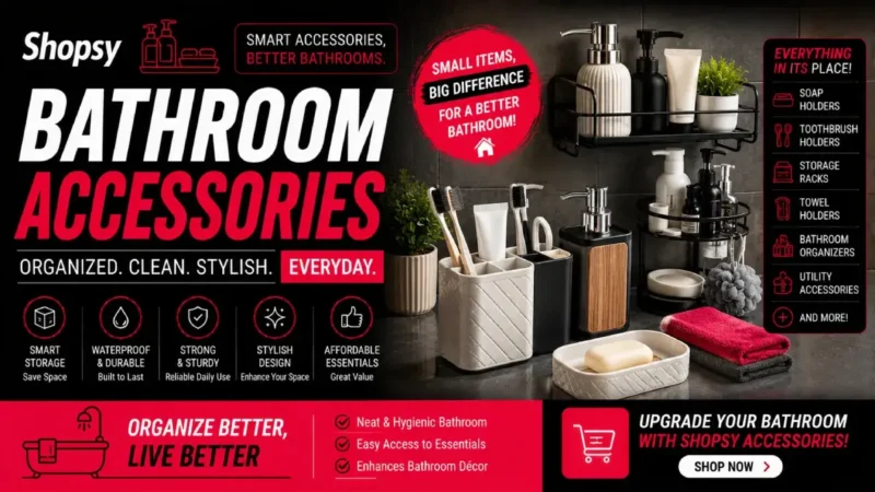 Shopsy Bathroom Accessories
