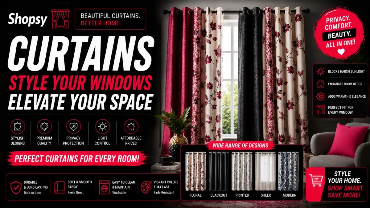 Shopsy Curtains: Stylish Window Coverings, Privacy Solutions & Smart Buying Guide (2026) Shopsy Curtains