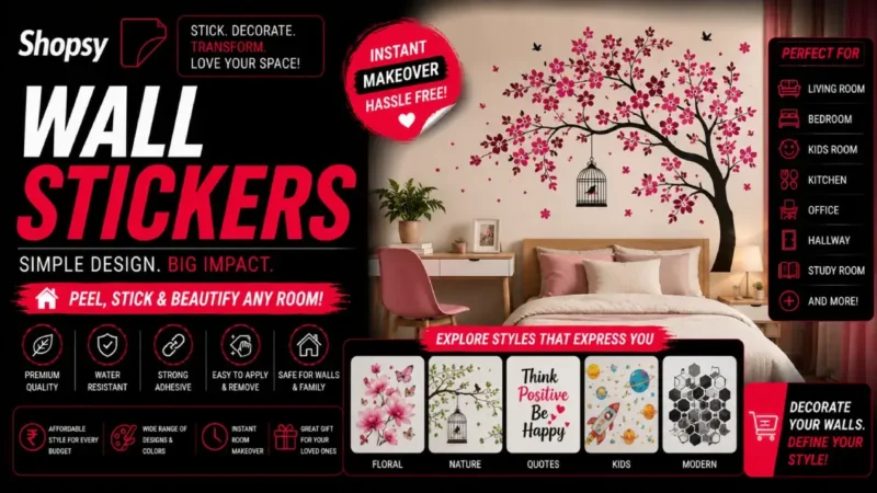 Shopsy Wall Stickers