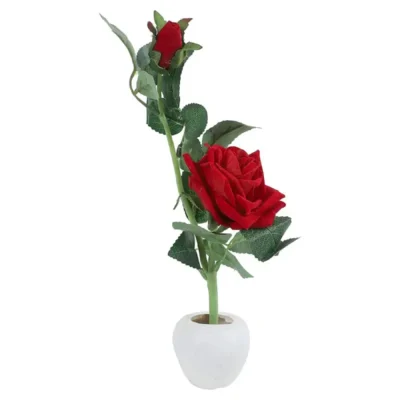 Shopsy Artificial Rose Plants with Pots