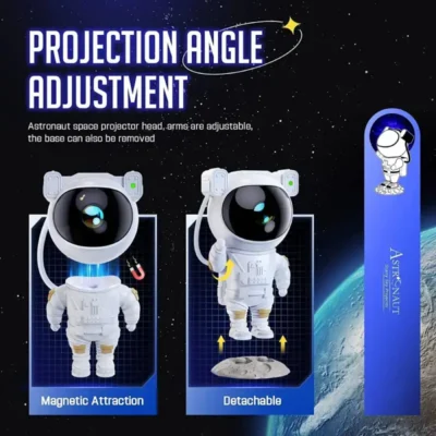 Shopsy Astronaut Galaxy Projector Night Light with Remote - Multicolor Shopsy Astronaut Galaxy Projector Night Light