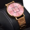 limestone ls1520 pink dial womens watch