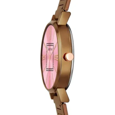limestone ls1520 pink dial womens watch