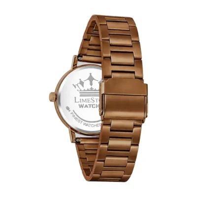 LIMESTONE LS1522 Brown Dial Rose Gold Women’s Watch limestone ls1522 brown dial womens watch