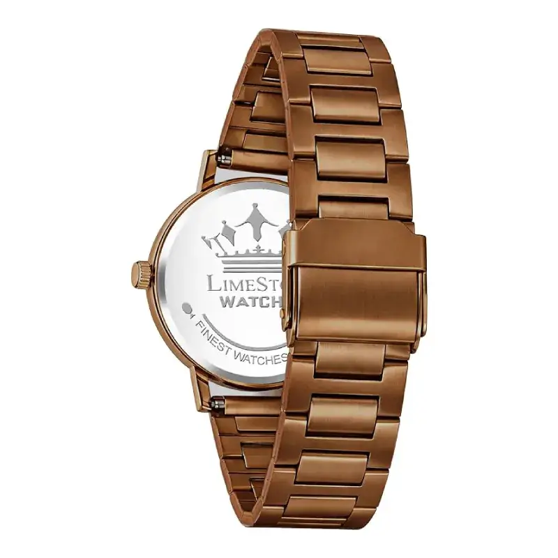 LIMESTONE LS1524 Rose Gold Dial Rose Gold Women’s Watch limestone ls1524 rose gold womens watch