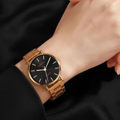 LIMESTONE LS1526 Rose Gold Chain Women’s Watch limestone ls1526 rose gold womens watch