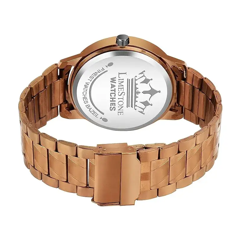 LIMESTONE LS3043 Brown Dial Brown Chain Men’s Watch limestone ls3043 brown chain mens watch