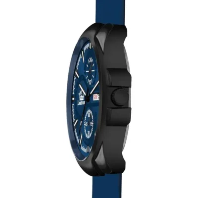 limestone ls3359 blue day date mens watch