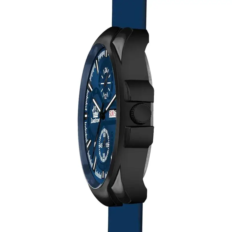 LIMESTONE LS3359 Blue Dial Day & Date Men’s Watch limestone ls3359 blue day date mens watch