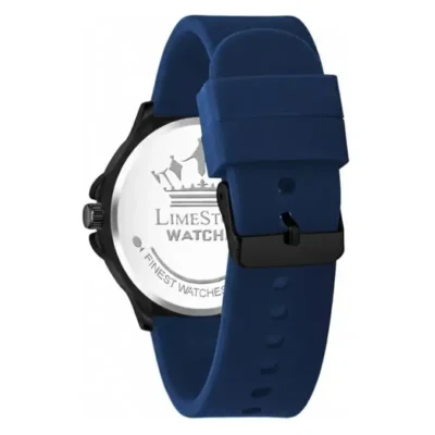 LIMESTONE LS3359 Blue Dial Day & Date Men’s Watch limestone ls3359 blue day date mens watch