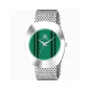 limestone radd001 green dial mesh mens watch