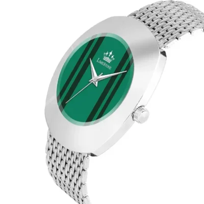 limestone radd001 green dial mesh mens watch