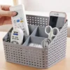 Shopsy 5-Section Multipurpose Plastic Desk Organizer