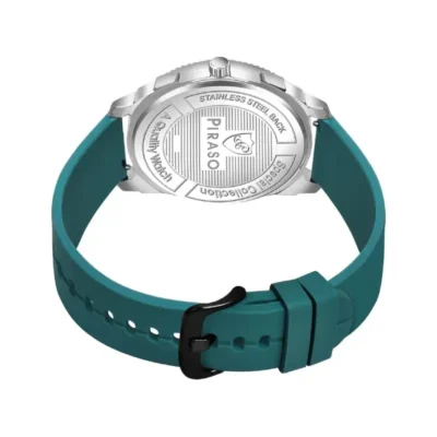 PIRASO 973 2025 Green Dial Green Silicone Strap Men’s Watch piraso 973 2025 green dial mens watch