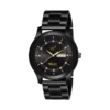 piraso d&d c22 black dial black chain watch